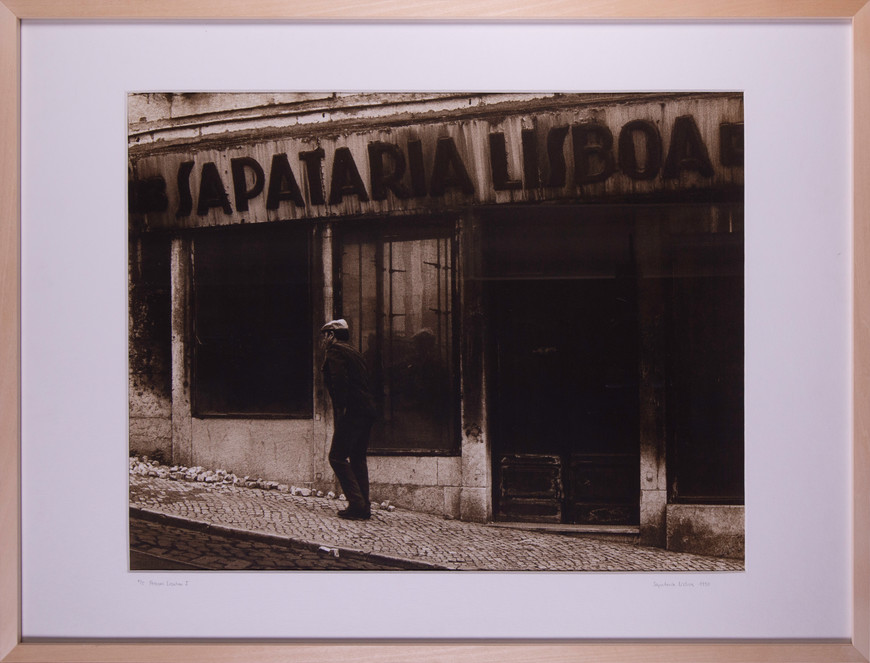 Vorschaubild des Kunstwerks 'Pessoas Lissabon I' aus dem Verleih der Artothek Hallstadt.