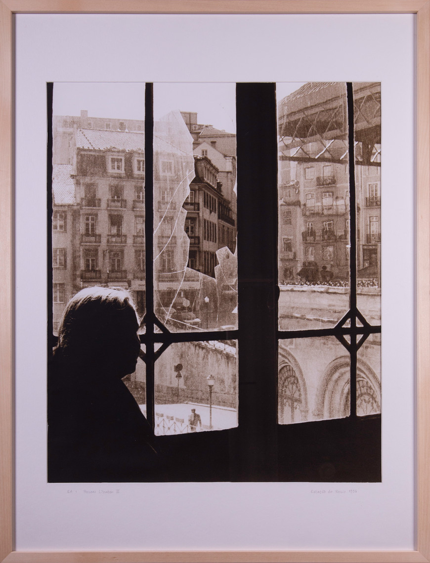 Vorschaubild des Kunstwerks 'Pessoas Lissabon II' aus dem Verleih der Artothek Hallstadt.