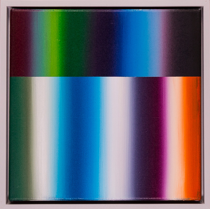 Vorschaubild des Kunstwerks 'Spektralwelt 30/11' aus dem Verleih der Artothek Hallstadt.